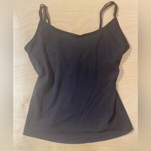 Route 66 Black Slim Cami Tank Large (QM)